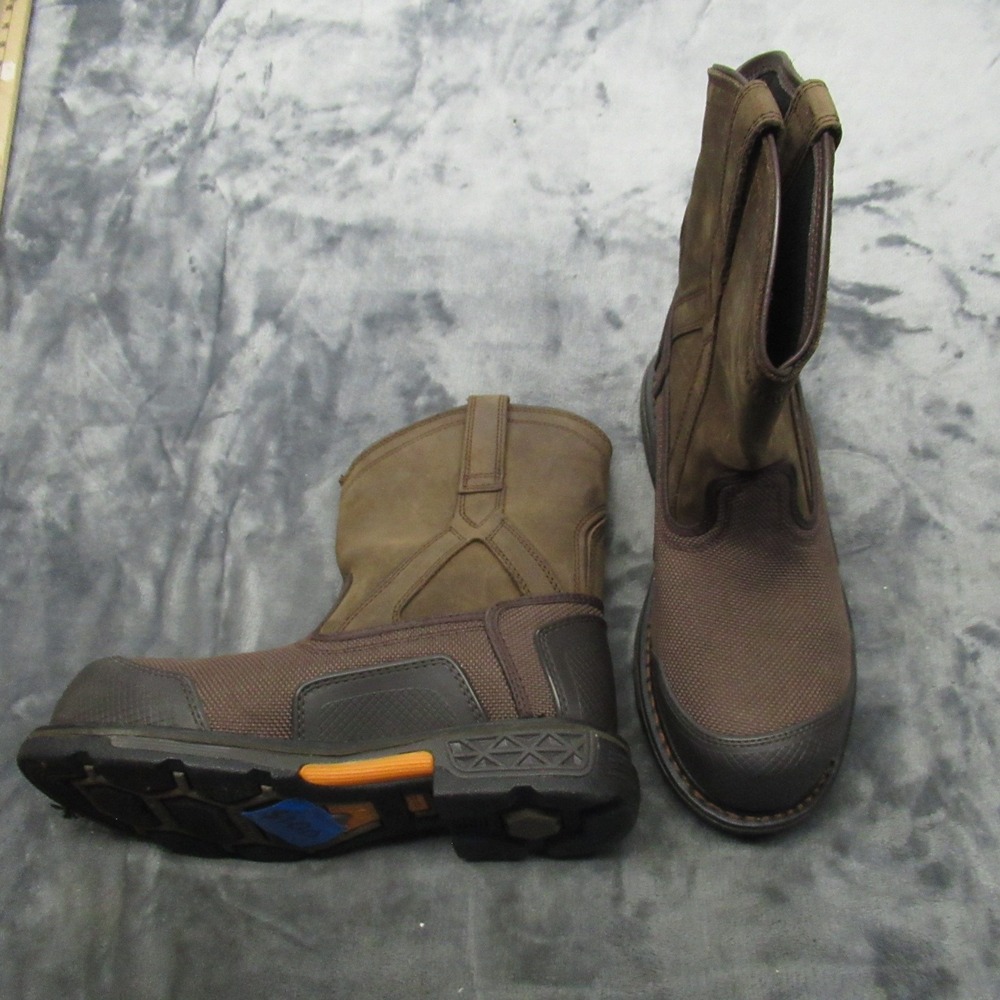 Ariat XTR Boots Mens 7D Brown Leather Work‎ Composite Toe Waterproof Rugged NEW